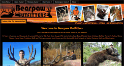 Desktop Screenshot of bearpawoutfitters.com